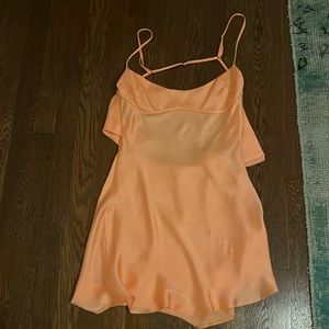 Zara orange mini dress, size small